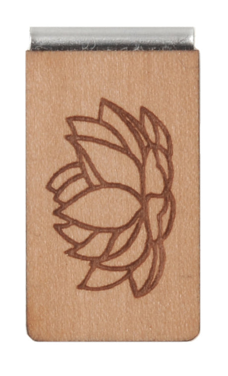 Lesezeichen aus Holz mit Gravur - YOGISHOP