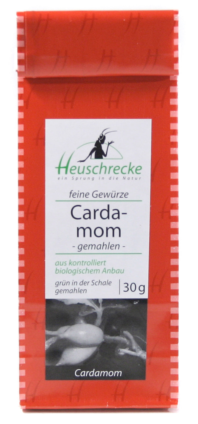 Bio Cardamom gemahlen, 30 g - YOGISHOP