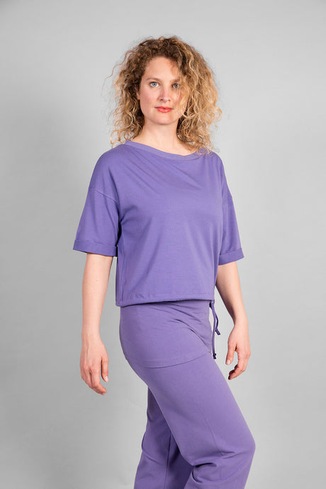 Cosma Relax fit Shirt - Lilac - YOGISHOP