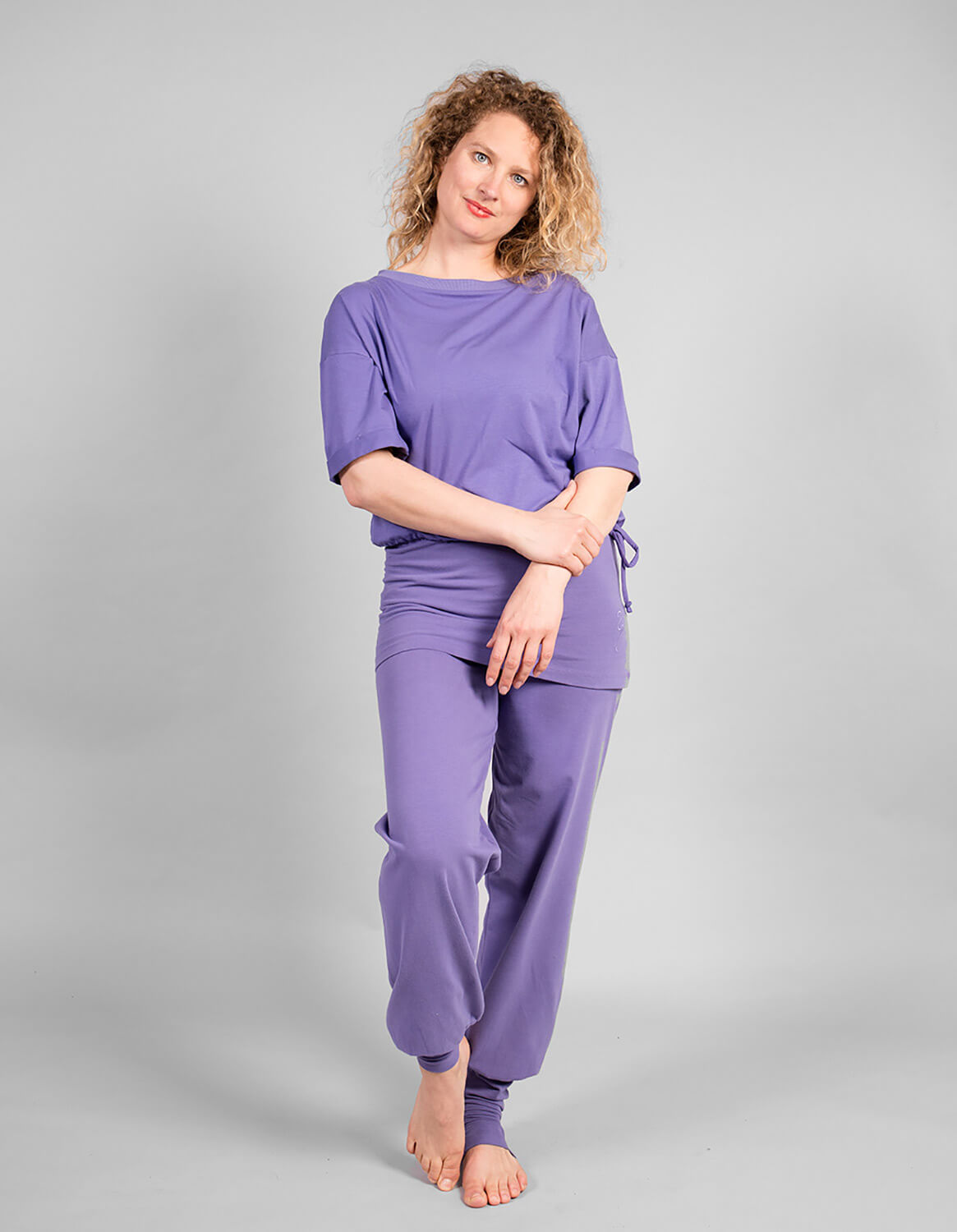 Cosma Relax fit Shirt - Lilac - YOGISHOP
