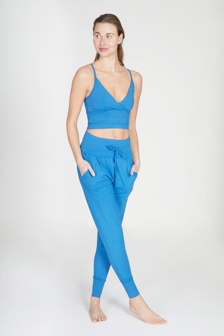 Yoga-Pants Cosy - sea - YOGISHOP