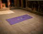 Tapis en coton Yogateppich - chakra