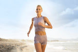 Yoga-Top cropped "cool snake" - powder - YOGISHOP