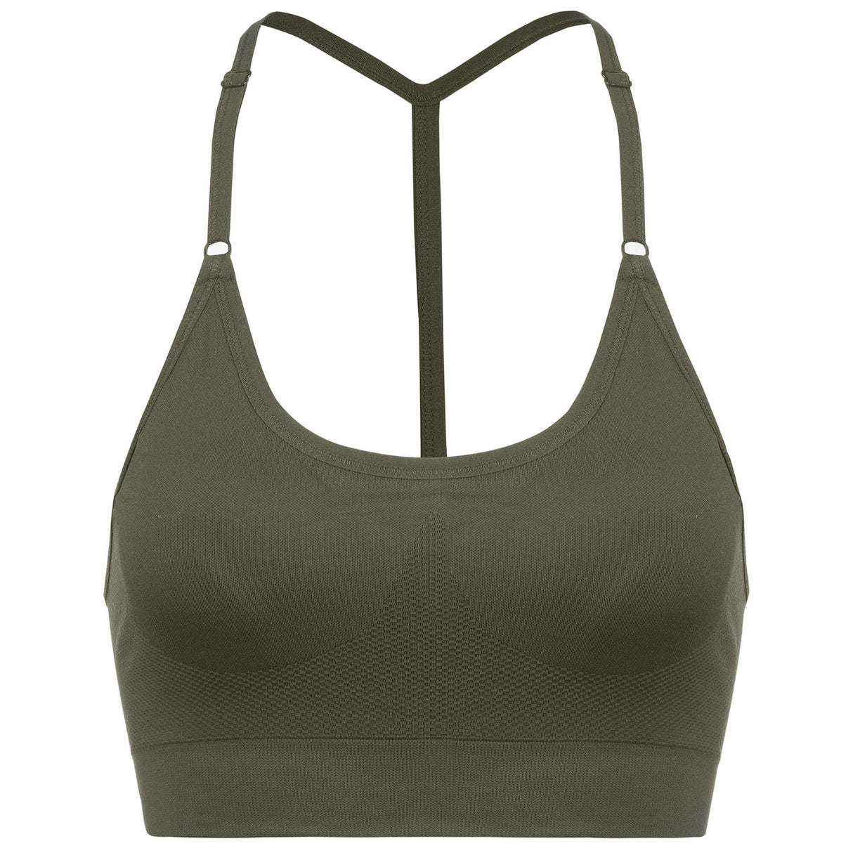 Sport-BH "Crossback" - olive - YOGISHOP