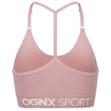 Sport-BH "Crossback" - rosa - YOGISHOP