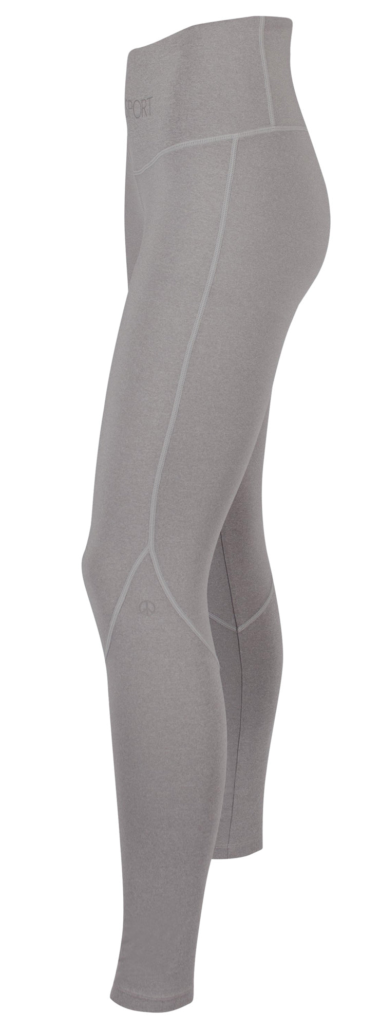 Function-Leggings - grey melange - YOGISHOP