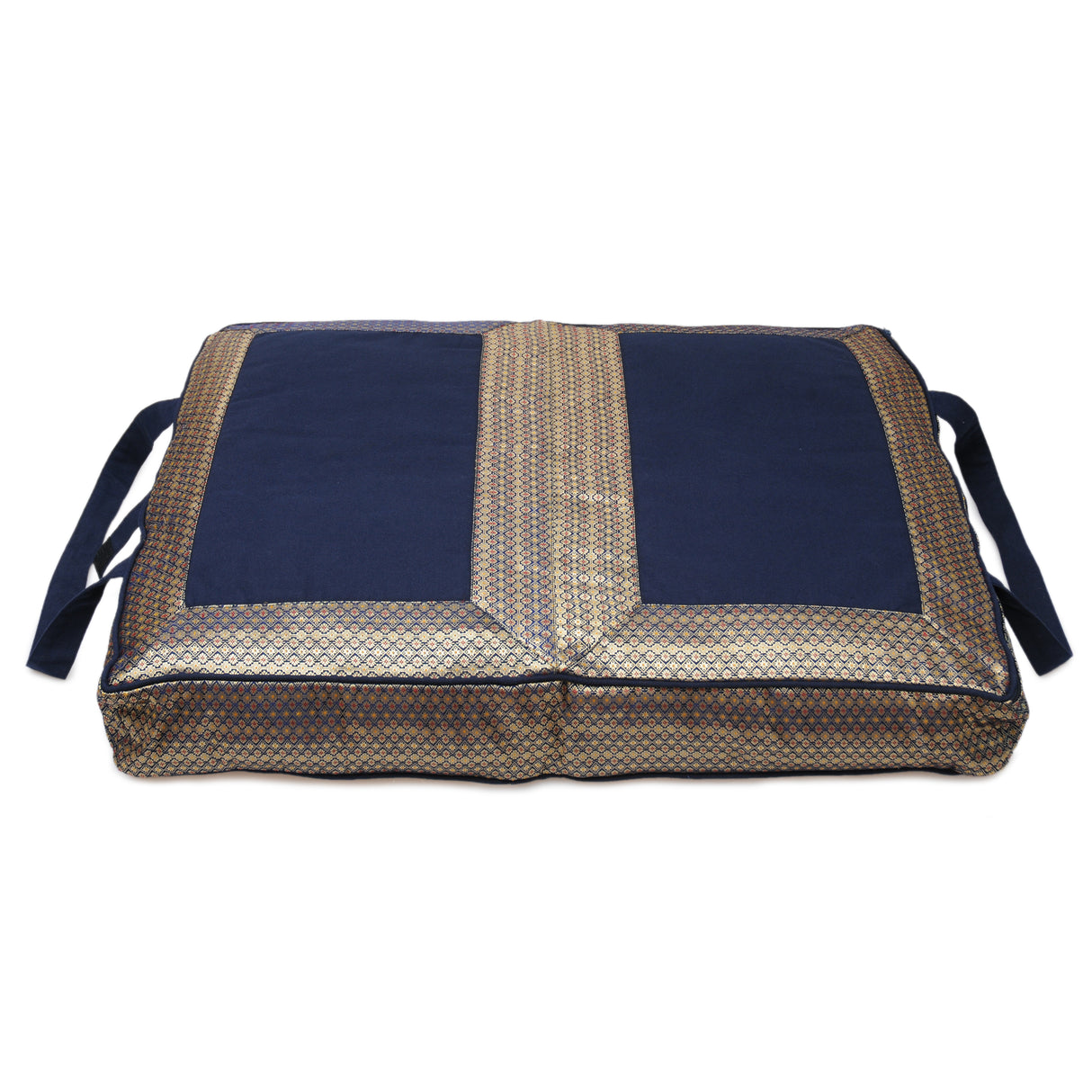 Futon - golden mind - midnight blue - 83 x 67 cm - YOGISHOP