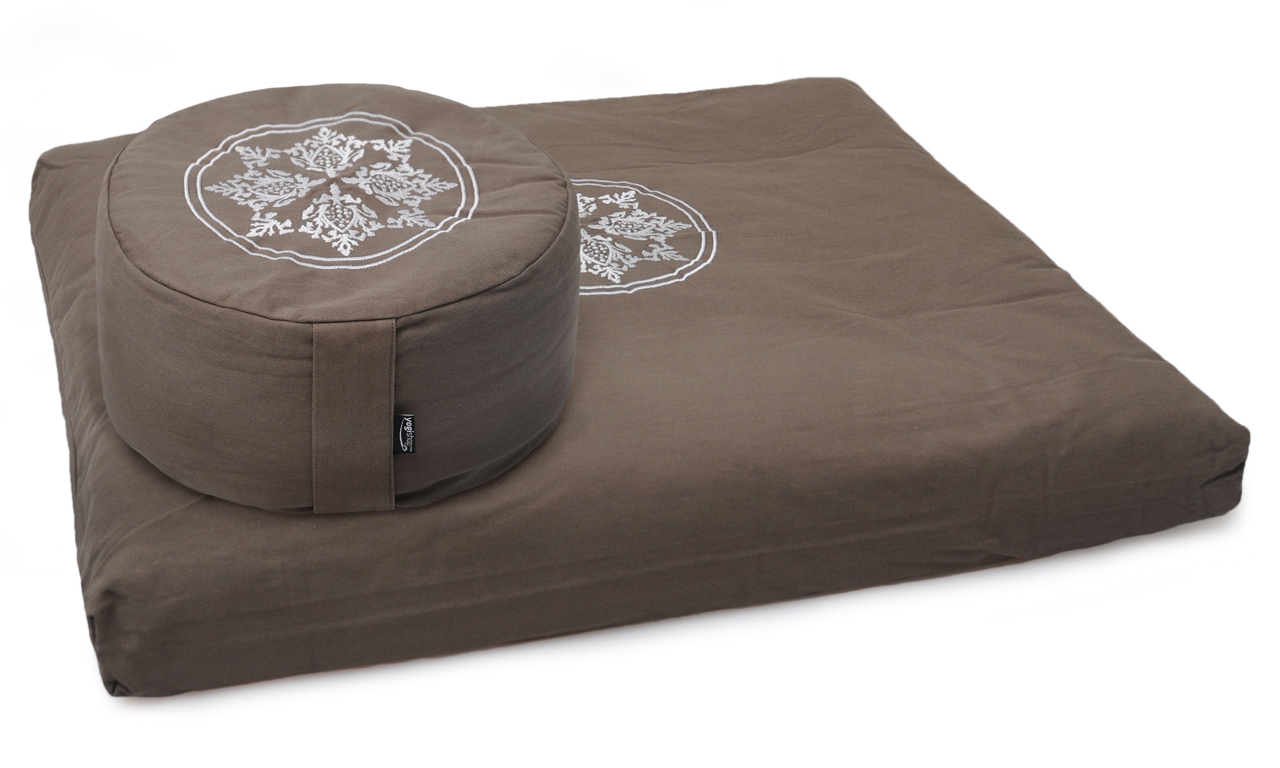 Meditationsset vintage - taupe - YOGISHOP