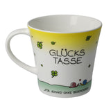 Tasse - Motiv Glückstasse 0,35 l - YOGISHOP