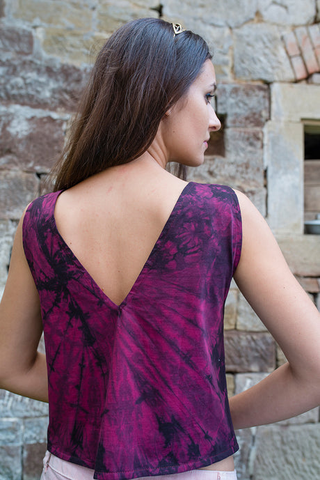Batik-Shirt "Go your OM way" - YOGISHOP
