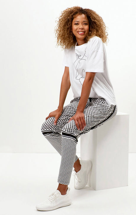 Harem Pants "Keffiah" - weiss - YOGISHOP