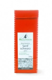 Bio Senfsaat schwarz (ganz), 50 g - YOGISHOP