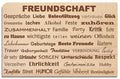 Postkarte aus Holz - YOGISHOP