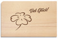 Postkarte aus Holz - YOGISHOP