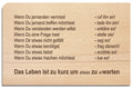 Postkarte aus Holz - YOGISHOP
