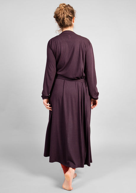 Mizar Kimono - Dark Purple - YOGISHOP