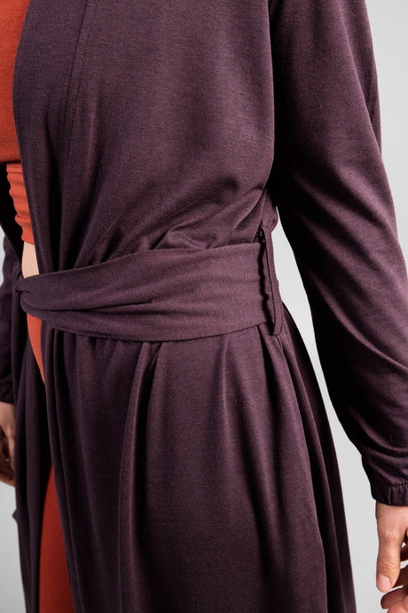 Mizar Kimono - Dark Purple - YOGISHOP