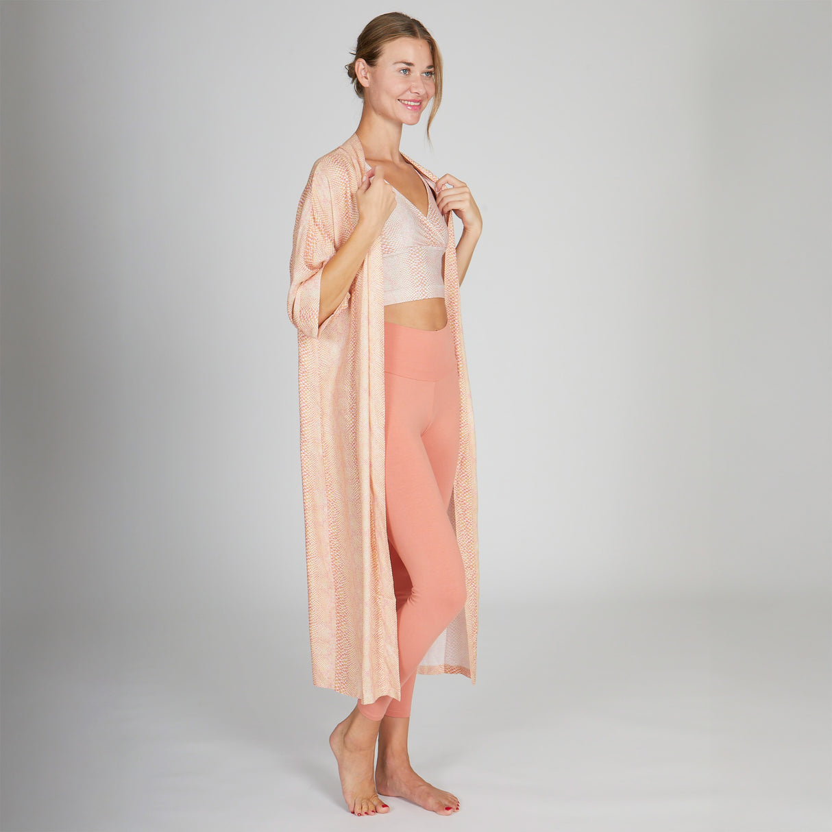 Kimono snake rose - One Size - YOGISHOP