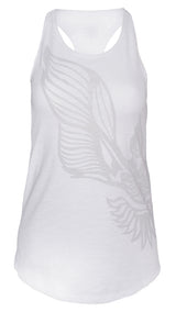 Yoga-Tank "Logo" - weiss - YOGISHOP