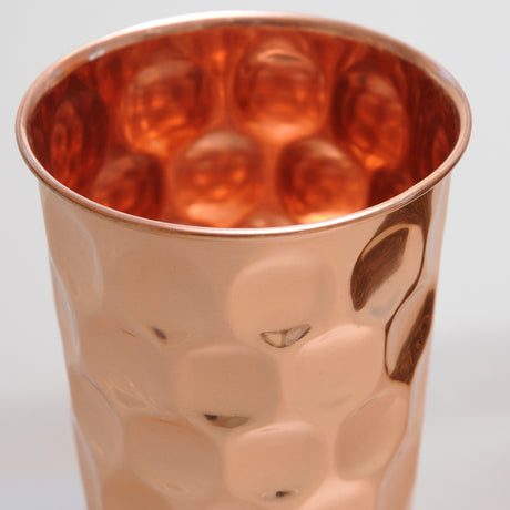 Kupferbecher diamant, 250 ml - YOGISHOP