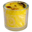Chakra Kerze Solarplexus, H: 9 cm, ø 10 cm - YOGISHOP