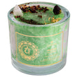 Chakra Kerze Herzchakra, H: 9 cm, ø 10 cm - YOGISHOP