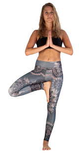 Yoga Leggings "Dancing Beauty" - YOGISHOP