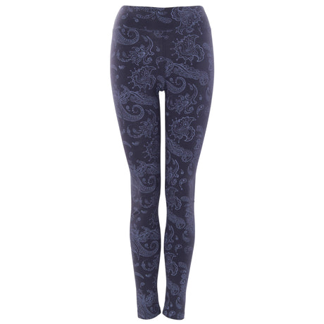 Yoga-Leggings Leela - nightblue paisley - YOGISHOP