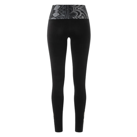 Yoga Leggings Maui Madhya - black-nature - YOGISHOP