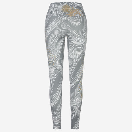 Yoga Leggings Puja - graugold - YOGISHOP