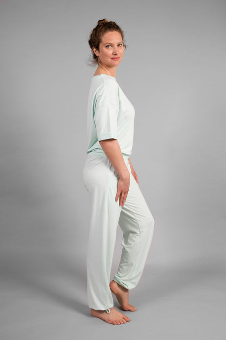 Lilii Relax fit Pants - Mint - YOGISHOP
