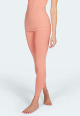Yoga-Leggings Love - rose