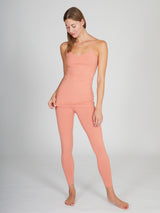 Yoga-Leggings Love - rose