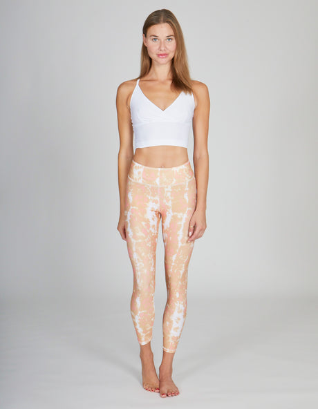 Lux Crop Top - solid white - YOGISHOP