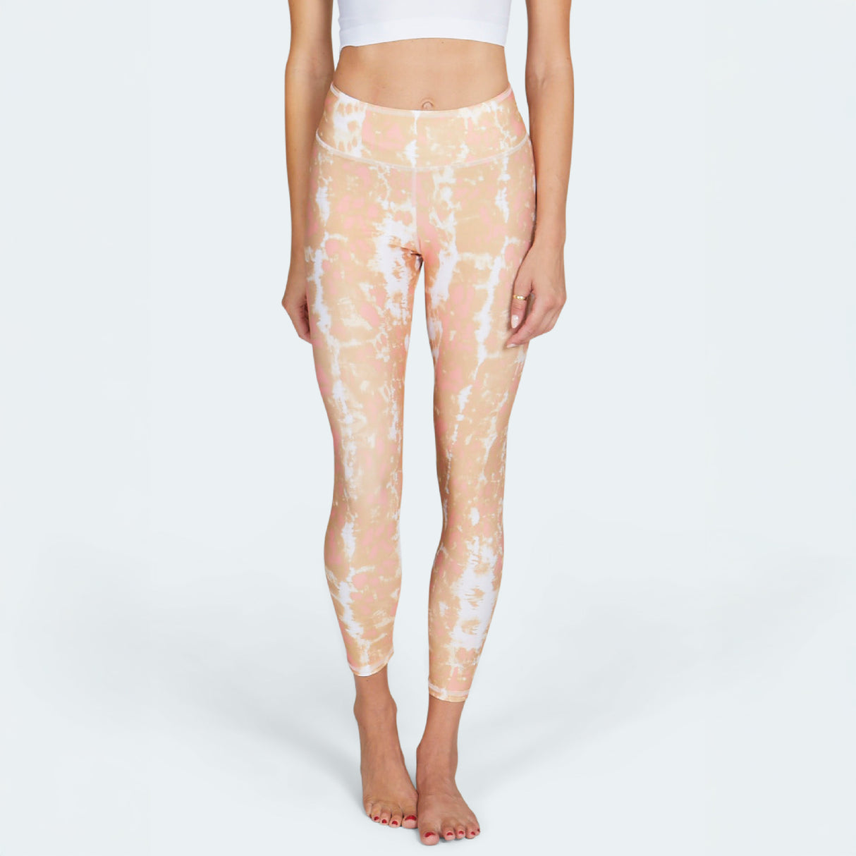 Leggings yoga Lux - sabbia selvaggia