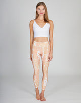 Leggings yoga Lux - sabbia selvaggia