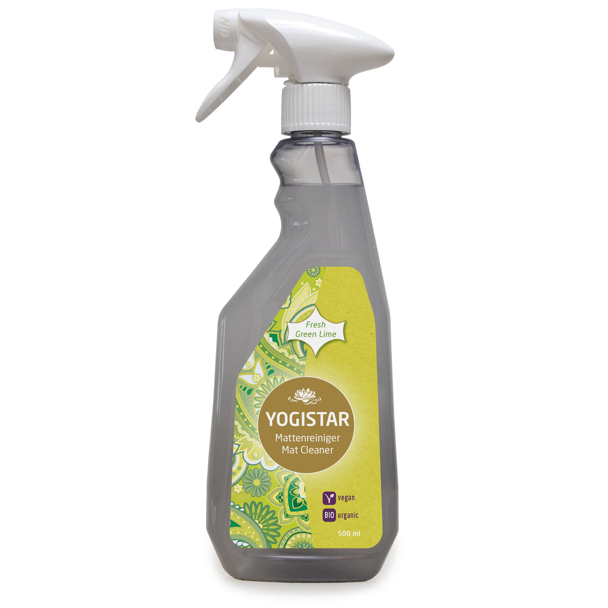 Bio Yogamatten-Reiniger - fresh green lime - 500 ml
