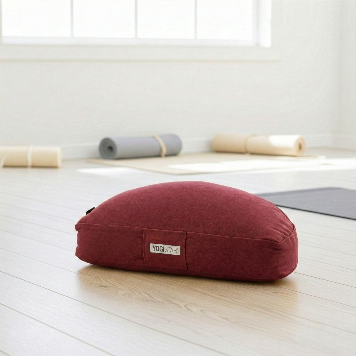 Meditation cushion - half moon
