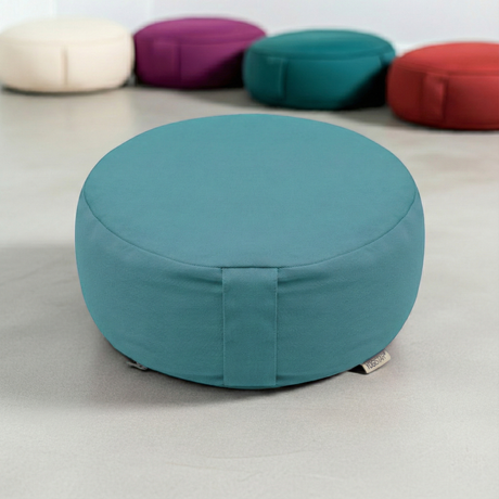 Coussin de méditation - rond - Dhyana - coton biologique
