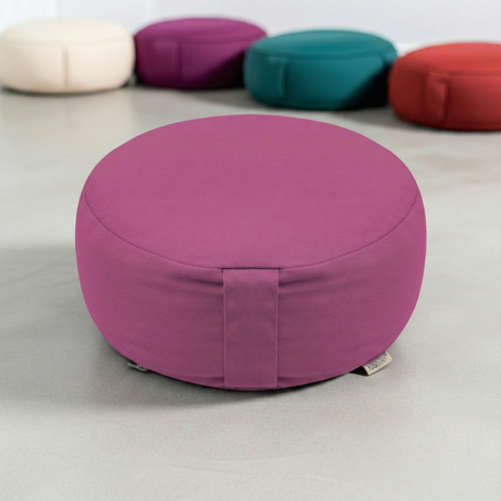 Coussin de méditation - rond - Dhyana - coton biologique