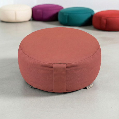 Coussin de méditation - rond - Dhyana - coton biologique