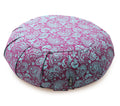 Meditationskissen rund pleated - vintage - cotton - YOGISHOP
