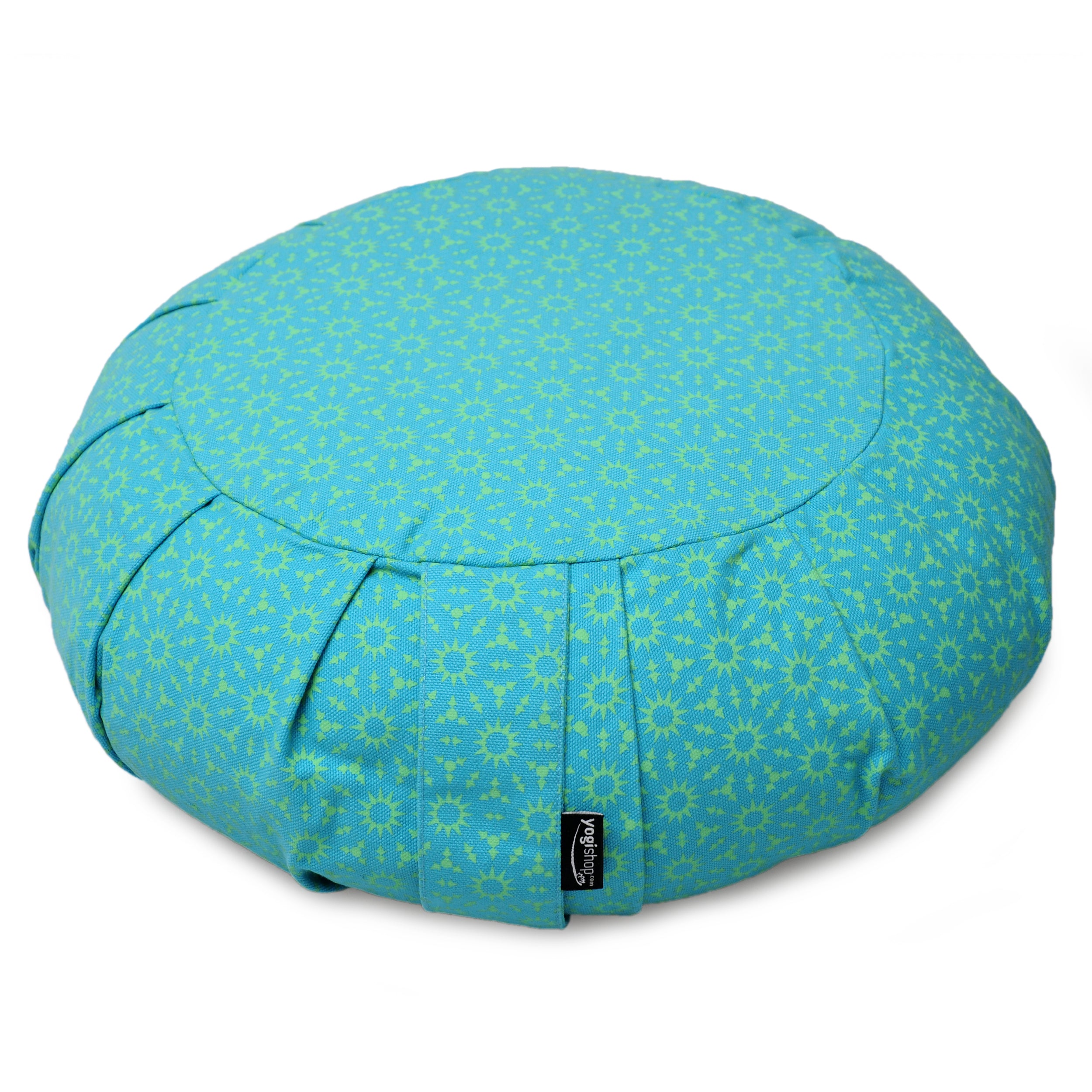 Meditationskissen rund pleated - vintage - cotton - YOGISHOP