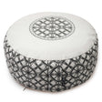 Meditationskissen rund - vintage - organic cotton - ø 36cm x 15cm - YOGISHOP