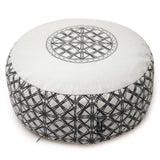 Meditationskissen rund - vintage - organic cotton - ø 36cm x 15cm - YOGISHOP