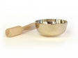 Mini Klangschale mit Holzklöppel, Ø 7,5 cm, 3,5 cm hoch - YOGISHOP