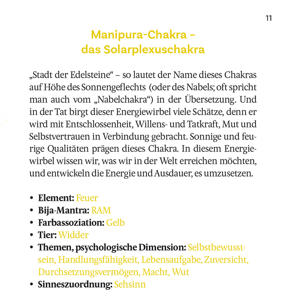 Miniboekje "De 7 chakra's".