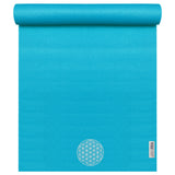 My yogimat® basic art collection - Blume des Lebens (Bestickung) - turquoise