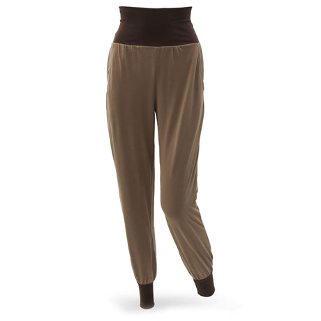 Nidra Organic Lounge Yoga Pants - stone - YOGISHOP