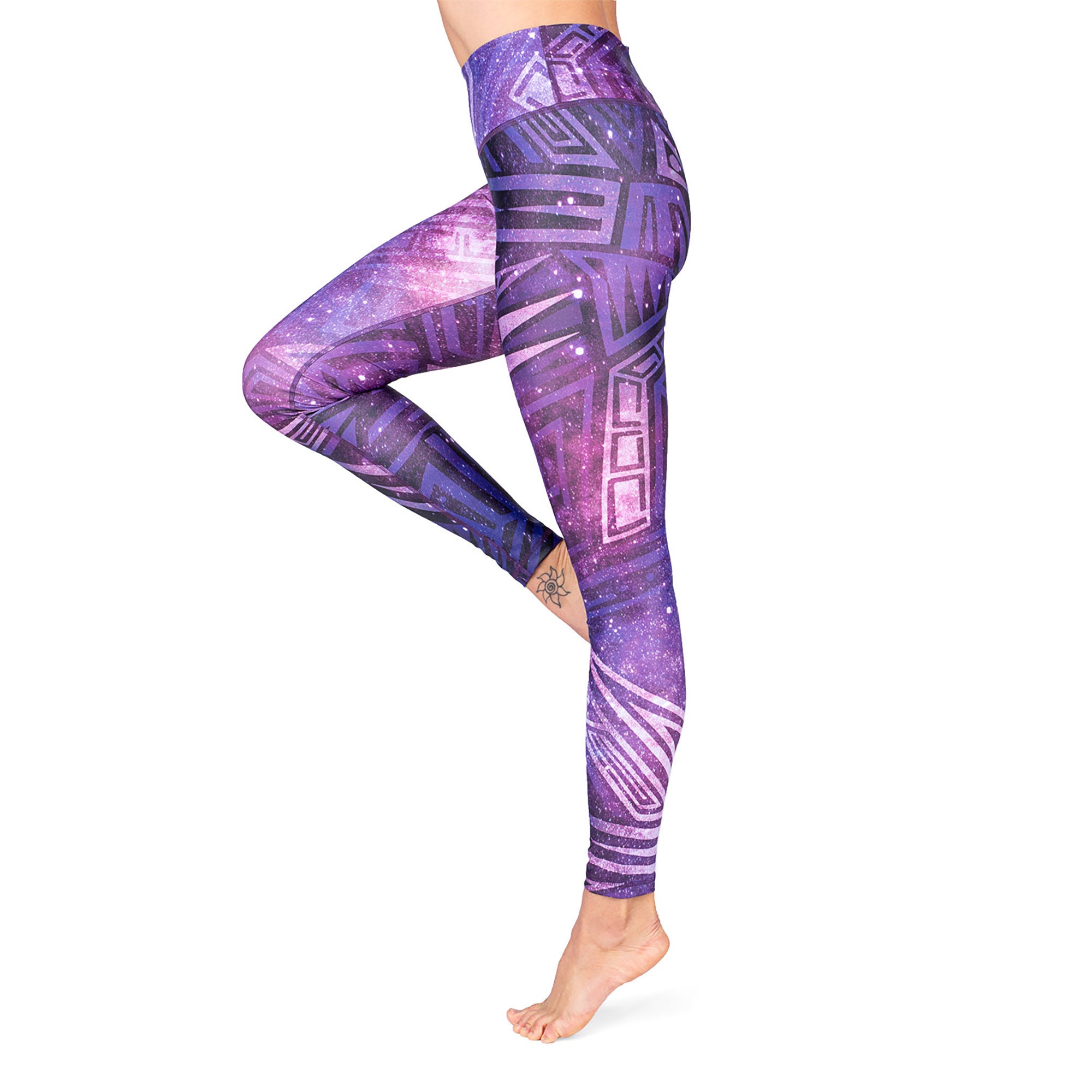 Yoga-Leggings - Stardust Tribe - High Waist - YOGISHOP